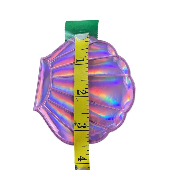 Hot Pink Holographic Sea Shell Compact Mirror - Picture 10 of 16